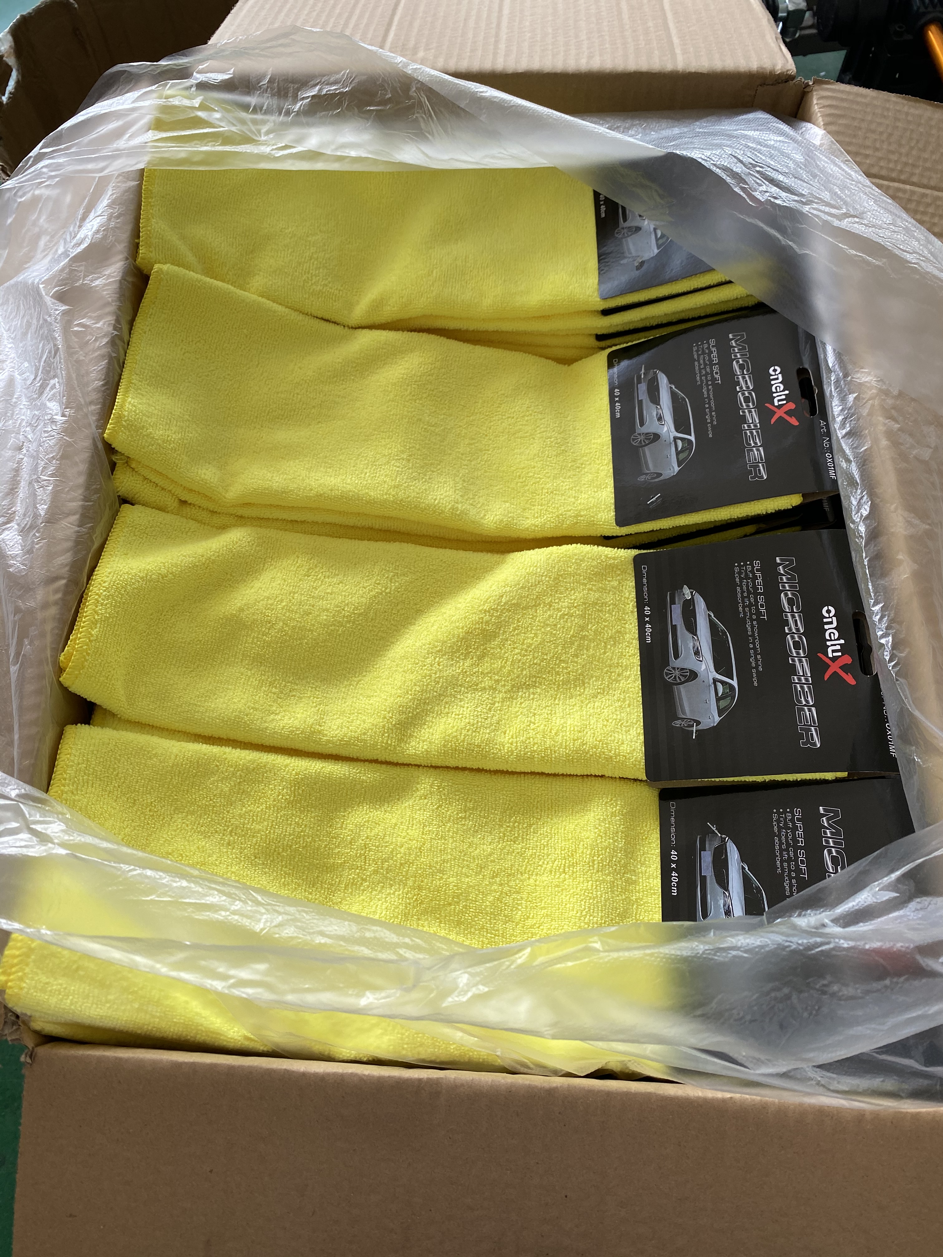 Pengiriman: Microfiber Car Detailing Polishing Cloth ke Jerman